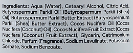 Маска шелковая с маслом карите и кокоса для сухих и нормальных волос - I Provenzali Karite — фото N4