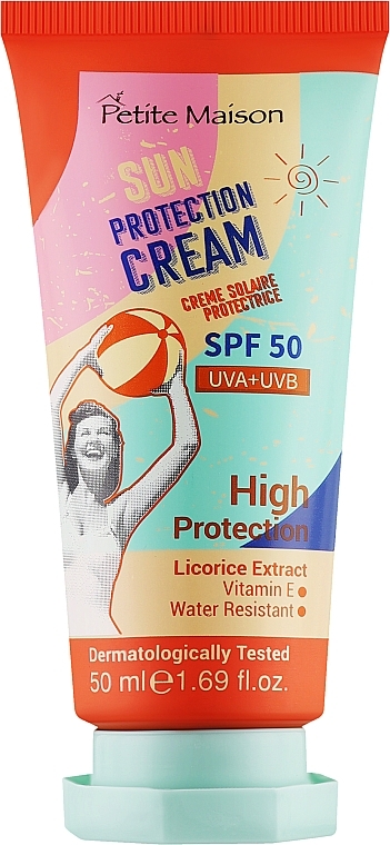 Солнцезащитный крем - Petite Maison Sun Protection Cream SPF50 — фото N1