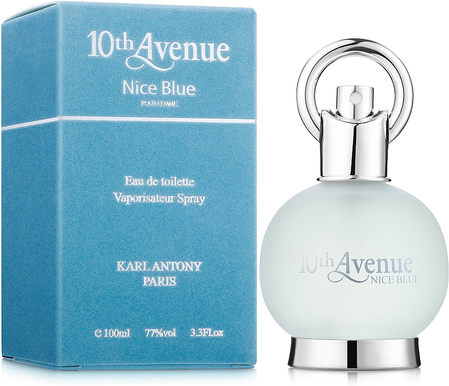 10th Avenue Nice Blue Pour Femme - Туалетна вода — фото N2