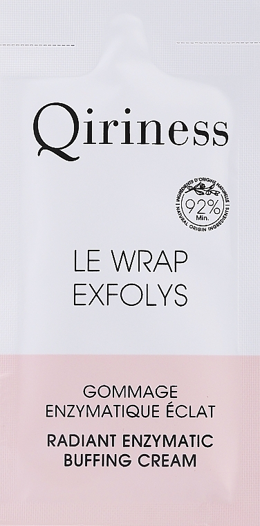 Скраб подвійної дії - Qiriness Radiant Enzymatic Buffing Cream — фото N1