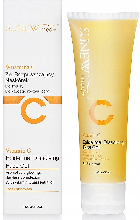 Епідермальний розчинний гель для обличчя - SunewMed+ Vitamin C Epidermal Dissolving Face Gel — фото N1