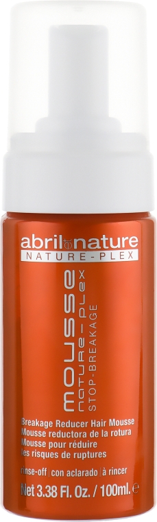 Мус для захисту та відновлення волосся - Abril et Nature Nature-Plex Mousse Stop-Breakage