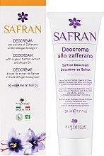 Нежный деокрем с органическим экстрактом шафрана для тела - Arganiae Safran Deocream — фото N2