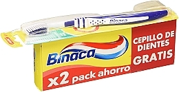 Парфумерія, косметика Набір   - Binaca (toothpaste/2х75ml + toothbrush/1pcs)