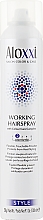 Лак для волос легкой фиксации с термо защитой - Aloxxi Working Hairspray — фото N1
