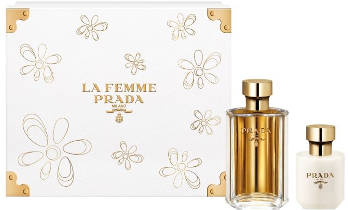 Prada La Femme Prada - Набір (edp/100ml + b/lot/100ml)