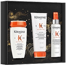 Духи, Парфюмерия, косметика Набор - Kerastase Nutritive (shamp/250ml + cond/200ml + h/lot/150ml)