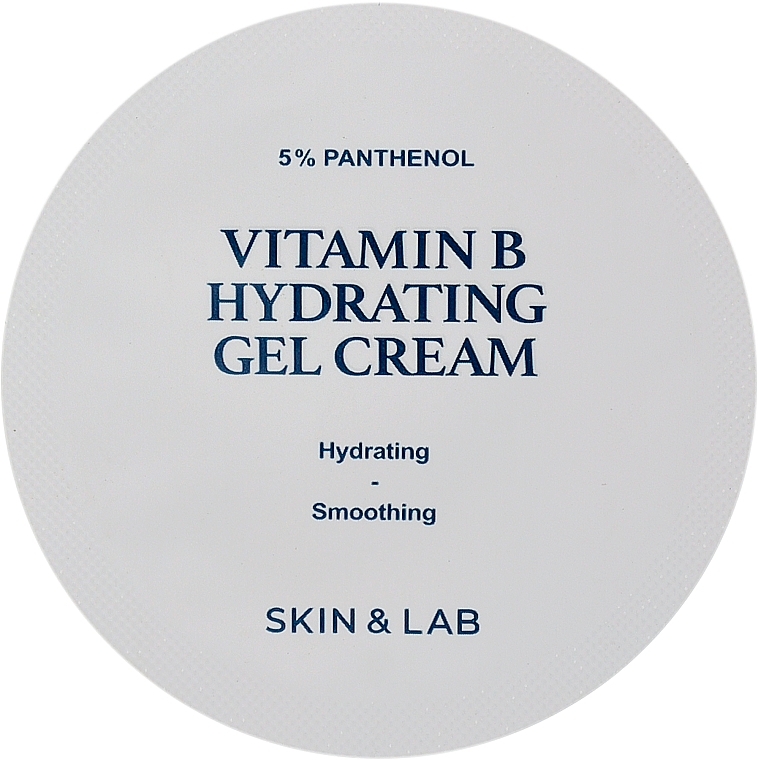 Зволожувальний гель-крем для обличчя з вітаміном B - Skin&Lab Vitamin B Hydrating Gel Cream (пробник) — фото N1