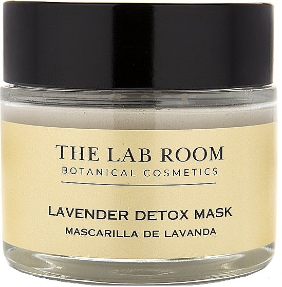 Маска для обличчя - The Lab Room Lavender Detox Mask — фото N1