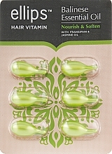 Парфумерія, косметика Вітаміни для волосся "Живлення і м'якість Балі" - Ellips Hair Vitamin Balinese Essential Oil Nourish & Soften *