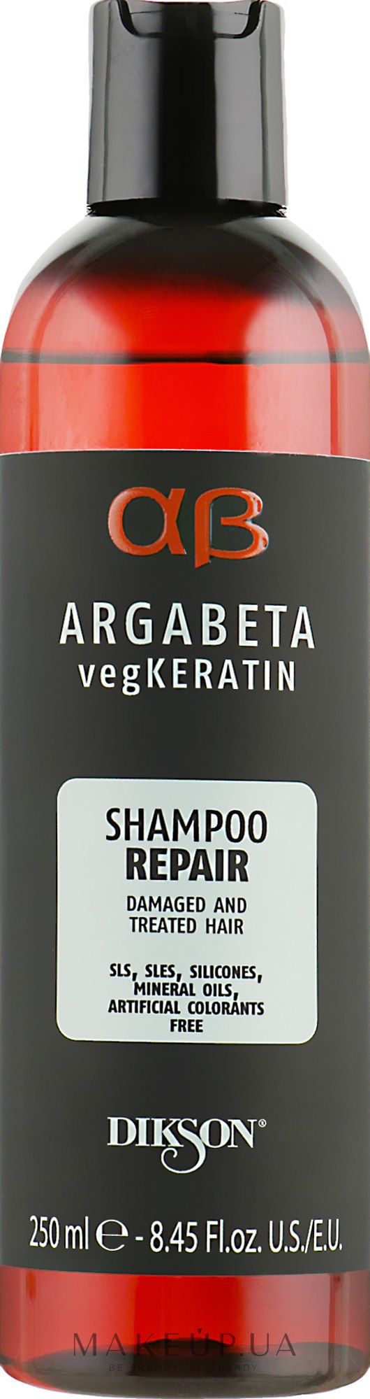Відновлювальний шампунь для волосся - Dikson Argabeta Repair Shampoo — фото 250ml