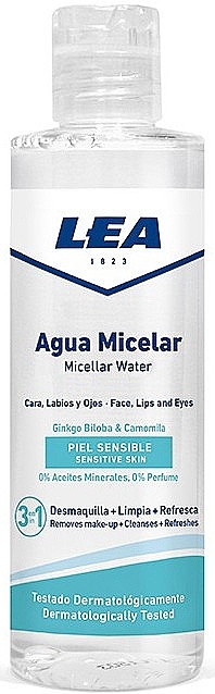 Мицеллярная вода для чувствительной кожи - Lea Micelar Water Sensitive Skin — фото N1