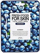 Парфумерія, косметика Тканинна маска для обличчя "Чорниця" - Superfood For Skin Facial Sheet Mask Blueberry Energizing