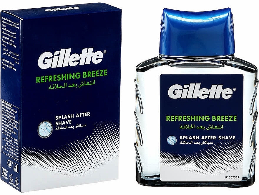 Лосьйон після гоління - Gillette Refreshing Breeze Splash After Shave — фото N1