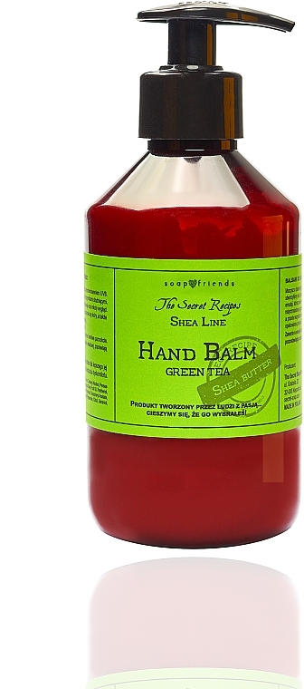 Бальзам для рук "Зелений чай" - Soap&Friends Shea Line Green Tea Hand Balm — фото N1