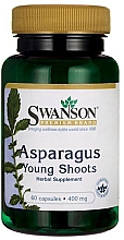 Пищевая добавка "Спаржа", 400мг - Swanson Asparagus Young Shoots — фото N1