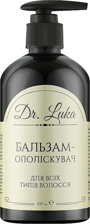 Бальзам-ополіскувач для всіх типів волосся - Dr. Luka — фото N1