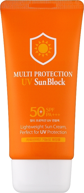 Солнцезащитный крем - 3W Clinic Multi protection UV Sun Block SPF 50 — фото N1