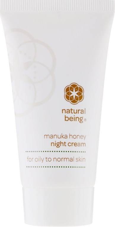 Крем для лица, для нормальной и жирной кожи - Natural Being Manuka Honey Night Cream — фото N2