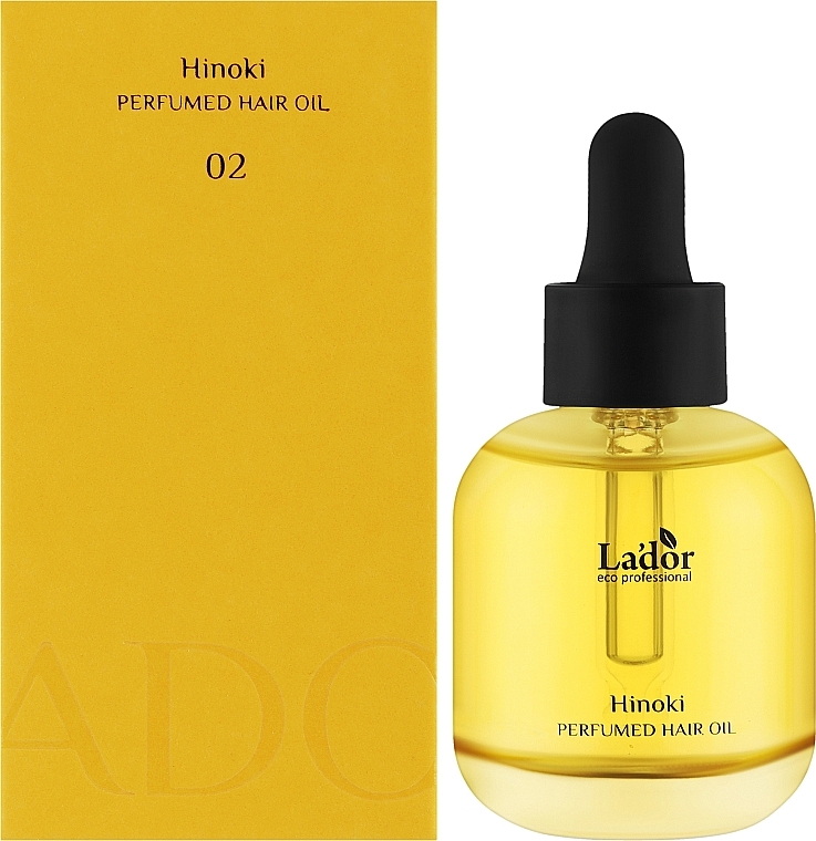 Парфумована олія для нормального волосся - La'dor Perfumed Hair Oil 02 Hinoki — фото N2