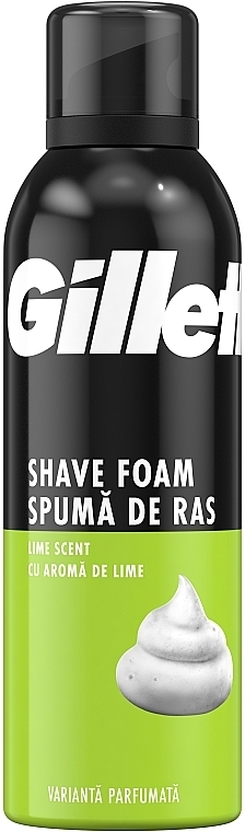 Пена для бритья "Лимон" - Gillette Classic Lemon Lime Shave Foam For Men — фото N2