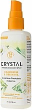 Дезодорант-спрей з ароматом ромашки і зеленого чаю - Crystal Essence Deodorant Spray — фото N3