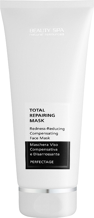 Успокаивающая маска для лица с осветляющим и противовоспалительным эффектами - Beauty Spa Perfectage Total Repairing Mask — фото N1