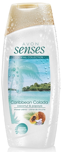 Крем-гель для душу "Карибська колада" - Avon Senses