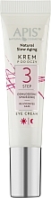 Парфумерія, косметика Крем для шкіри навколо очей з освітлювальним пігментом - APIS Professional Natural Slow Aging Eye Cream Step 3