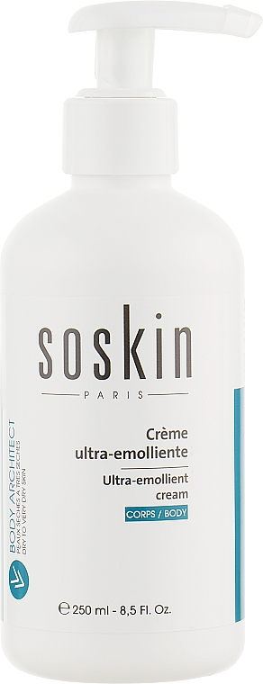 Ультрапом'якшувальний крем для тіла - Soskin Ultra Emollient Cream — фото N1