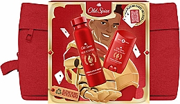 Парфумерія, косметика Набір - Old Spice Red Knight (deo/spray/200ml + deo/65ml + bag + cards)