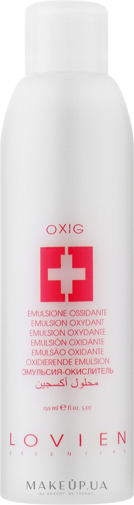 Окислювач 6 % - Lovien Essential Oxydant Emulsion 20 Vol — фото 150ml