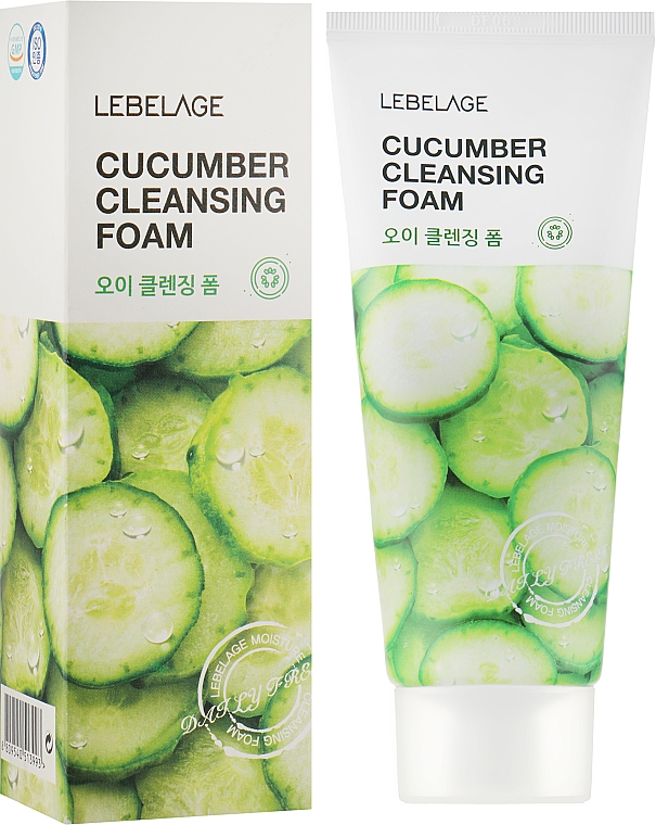 Очищающая пенка "Огурец" - Lebelage Cucumber Cleansing Foam — фото N1