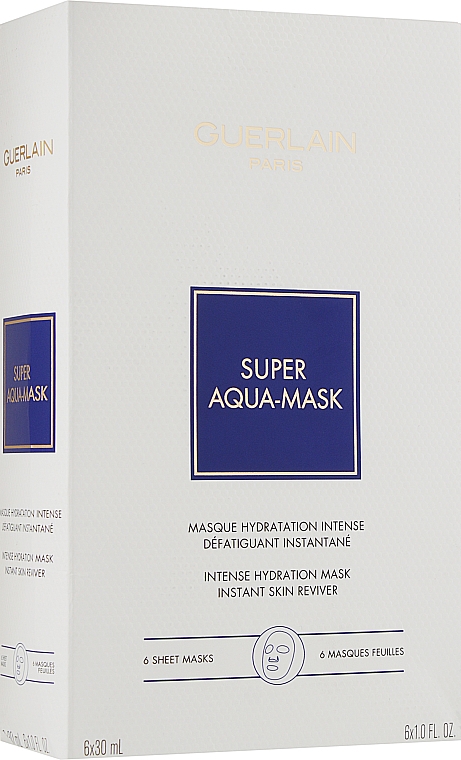 Інтенсивна зволожувальна маска - Guerlain Super Aqua Instant Skin Reviver — фото N1