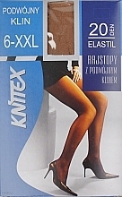 Колготки для жінок "Elastil" 20 Den, graphite - Knittex — фото N1