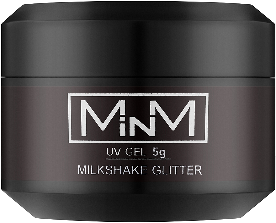 Гель камуфлирующий - M-in-M Gel Cover Milkshake Glitter — фото N1