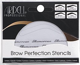 Духи, Парфюмерия, косметика Набор трафаретов для бровей - Ardell Brow Perfection Stencils