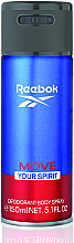 Дезодорант для тела - Reebok Move Your Spirit Deodorant Body Spray For Men — фото N1