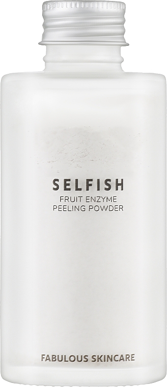Энзимный пилинг для лица и тела - Fabulous Skincare Selfish Peeling Powder — фото N1