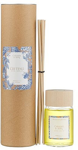 Ароматический диффузор "Caramel & Apple" - Ambientair Gifting Reed Diffuser — фото N1