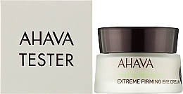 Крем для кожи вокруг глаз укрепляющий - Ahava Time to Revitalize Extreme Firming Eye Cream (тестер) — фото N2