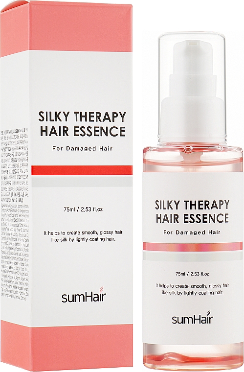Эссенция для восстановления волос - Sumhair Silky Therapy Hair Essence For Damaged Hair — фото N2