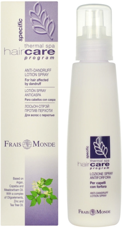 Спрей-лосьйон від лупи - Frais Monde Anti Dandruff Lotion Spray