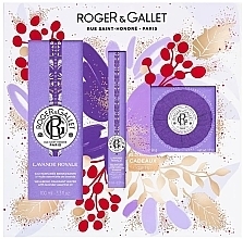 Roger&Gallet Lavande Royale - Набор (aroma/water/100ml + aroma/water/30ml + soap/50g) — фото N1