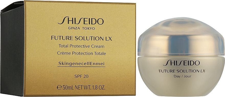 Денний захисний крем для повного відновлення шкіри - Shiseido Future Solution LX Total Protective Day Cream SPF 20 — фото N2