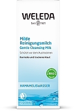 Нежное очищающее молочко для лица - Weleda Milde Reinigungsmilch — фото N2