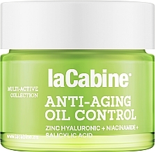 Антивозрастной крем-гель для комбинированной и жирной кожи лица - La Cabine Anti Aging Oil Control Cream — фото N1
