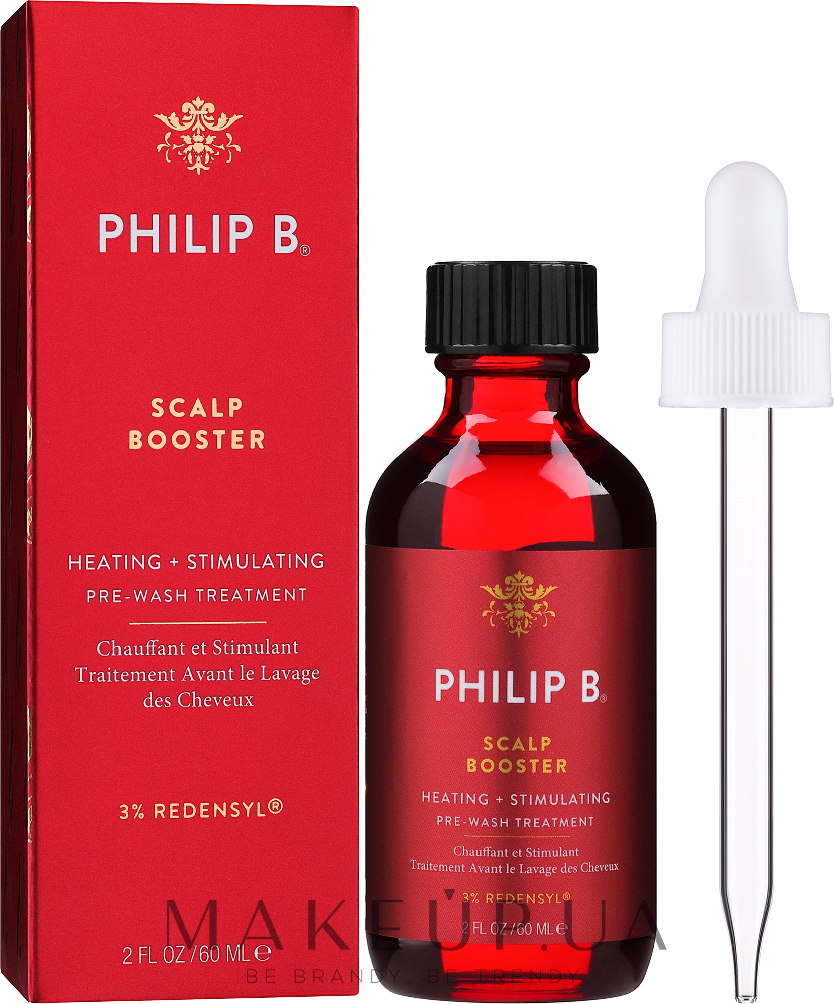 Бустер для шкіри голови - Philip B Scalp Booster — фото 58ml