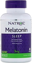 Парфумерія, косметика Мелатонін, 3 мг - Natrol Melatonin