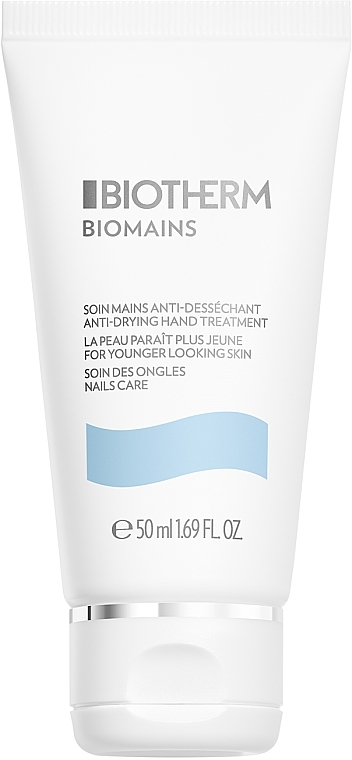 Крем для рук і нігтів - Biotherm Biomains Anti-Drying Hand Treatment — фото N1